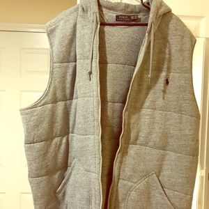 Polo hooded vest